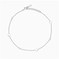 Cavigliera Mabina Donna Long Beach in Argento Zircone 534065 - 534065